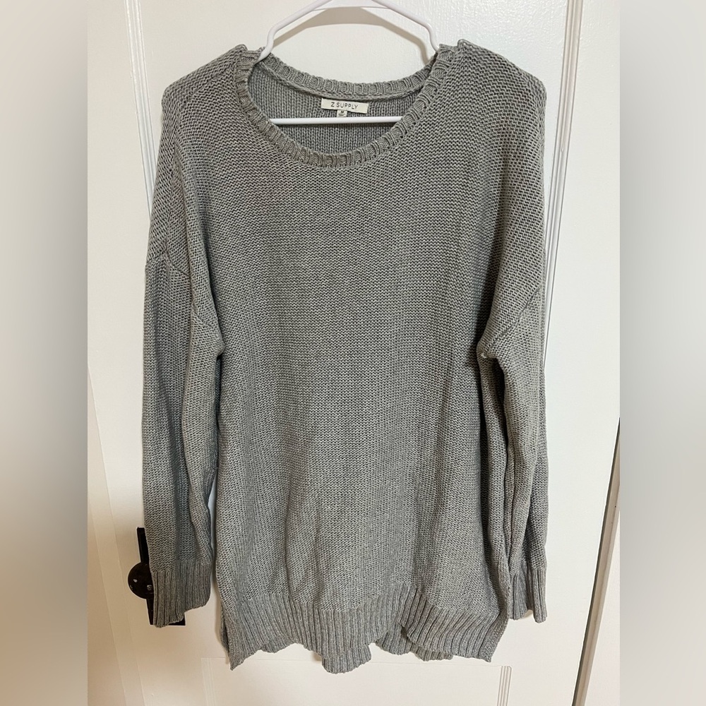 Z Supply Crewneck long sweater